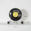 Gramófono Retro Vertical Simple Disco de Vinilo Lujo Ligero Adorno Creativo Modelo Escritorio Sala de Estudio Modelo Sala Venta
