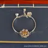 Pulseira de Liga Xizang Pulseira Pulseira Rotativa Nove Palácios Fofoca Lótus Feminina Vintage Criativa Pulseira de Liga