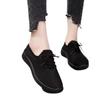 Sapatos de pano de Pequim antigo femininos esportivos casuais de sola plana respiráveis antiderrapantes sola macia sapatos de trabalho pretos sapatos de dança geração transfronteiriça