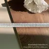 Em estoque Novo Lolita Bordado Solúvel Em Água Lace Leite Seda Único Lado Flor Onda Lace Lace Código De Barras