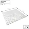 Tablero blanco perforado del pilar A, estantería de almacén, estante de pared para almacenamiento, accesorios, herramientas para estante de cocina