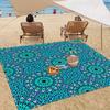 Esterilla de playa transfronteriza de secado rápido, repelente al agua y a prueba de humedad, esterilla de picnic para exteriores, manta de camping