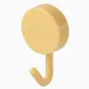 Ganchos Creativos para Baño Sin Clavos Estilo Nórdico Montados en Pared Adhesivos Sin Rastro Ganchos para Ropa Ganchos Pegajosos Mágicos Pieza Única Sin Empaque
