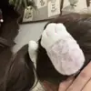 Harajuku Menina Popular Gato Fofo Garra de Gato Presilha de Cabelo Acessório de Cabelo Pelúcia Outono e Inverno Presilha para Franja Grampo Ornamento de Cabelo para Mulheres Estilo Coreano