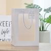 Bolsas de Embalagem para Presente com Visor, Caixas de Mão, Sacolas para Presente de Flores, Embalagem para Floricultura de Aniversário, Caixas para Presente, Embalagem para Brinquedo de Pelúcia