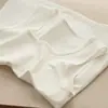 Camiseta sin mangas de algodón helado clase A para mujer, cuello redondo, fina, ajustada, elástica, con tirantes anchos, color liso, Ropa de verano para mujer