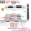 Fuerza Magnética Cerradura de Puerta Interior Cuerpo Accesorios Universal Pequeño 50 Silencioso 5872 Cabeza Redonda Cerradura de Puerta de Madera Corazón Habitación del Hogar