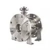 Válvula de Bola Manual Aislada de Acero Inoxidable Hugong de Shanghái Bq41F-16P/Rl Válvula Aislada con Camisa para Vapor a Alta Temperatura