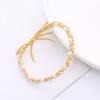 Moda otoño 2024 nueva liga de perlas cuerda elástica alta cuerda base súper hada anillos para el pelo de niñas joyería al por mayor