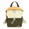 Versión Coreana de Bolsos Cruzados Lindos para Niños y Niñas, Diseño de Bloques de Color, Bolso de Mano para Salidas de Bebé, Nuevo Bolso de Hombro Infantil