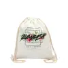 Bolsa de Lona con Cordón Personalizada Regalo Publicidad Promocional Bolsa Pequeña Bolsa de Almacenamiento Personalización