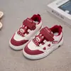 Sapatos Femininos 2025 Primavera e Outono Novo Estilo Menina Celebridade da Internet Estilo Princesa Tênis Versátil Fofo Sapatos Casuais Infantis