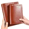 Cuaderno de Hojas Sueltas A5 con Tapa de Cuero Retro, Desmontable, Alta Calidad, Cuaderno A6 Engrosado, Bloc de Notas para Oficina