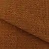 Nuevo en Stock Tela de Lana Waffle Color Sólido Material de Lana Corta de Felpa Tela para Abrigo de Lana de Otoño e Invierno