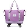 Bolsa de viagem roda universal de grande capacidade molhada e seca separação estendida de três camadas bolsa de bagagem oversized bolsa de maternidade bolsa de transporte