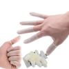 Dediles Transparentes Escarchados Antideslizantes Libres de Polvo Fábrica Hechos a Mano Manicura Patrón Antirrotura Bordado Guantes para Pantalla Táctil
