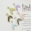 Colgante de Aleación con Tachuelas de Diamante en Forma de Cola de Pez Gradiente Brillante Soñador de Colores Accesorios DIY para Pulseras y Pendientes de Cuentas
