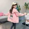 Chaqueta Abrigo 3 en 1 para Niña Primavera y Otoño 2025 Nueva Moda Atuendo de Bebé Niña Otoño Estilo Otoño para Niños