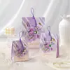 2025 Nueva Caja de Dulces para Boda Caja Vacía Bolsa de Dulces Especial para Compromiso Recuerdo de Boda Caja de Regalo de Agradecimiento