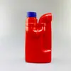 Venta al por mayor puntual del fabricante Botella de plástico de 500 ml Rojo-Naranja Agente dragador de alcalinidad de orina Agente dragador de alcantarillas Botella de embalaje