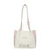 Bolso de Mujer 2026 Nuevo de Moda Lindo Elegante de Nicho Bolso de Hombro Casual Textura Simple Versátil Bolso Tote Casual Grande
