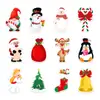 UB008 especial navideño de colores con forma de notas adhesivas de papelería, pegatinas para diario de mano, papelería de oficina, libreta de notas