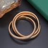 Pulsera ancha de hueso de serpiente elástica de venta caliente transfronteriza europea y americana, nicho extranjero, pulsera de accesorios de desgaste apilada de metal exagerado con sensación de frío intenso