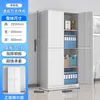 Archivero de Oficina de Acero Desmontable, Gabinete Metálico, Gabinete de Almacenamiento, Archivero, Gabinete para Documentos, Gabinete para Recibos, Librero con Cerradura