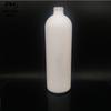 Botella cilíndrica de hombro redondo de HDPE de 500 ml con 24 dientes, botella larga, botella de PE blanca, frasco, lata, se puede fabricar con material PCR, se puede imprimir