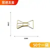 Varios sujetapapeles metálicos creativos, sujetapapeles electrochapados, clips marcapáginas. Producto popular transfronterizo, admite etiquetado y dropshipping