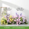 HY-DR3 Estilo Minimalista de Lujo Ligero Arreglo Floral de Mesa Artificial para Mesa de Restaurante Decoración Floral de Mesa, Sala de Estar, Hotel Flores Artificiales