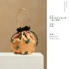 Bolsita de brocado, especialmente diseñada para tazas de té, bolsa de viaje portátil, bolsa de almacenamiento pequeña, bambú, nuevo estilo chino