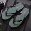Chinelos Flip Flop Reta Cool Road Verão Masculino Sandálias e Chinelos Antiderrapantes Masculinos Tira Pinça Tendência Borracha Resistente ao Desgaste Calçados de Exterior para Praia