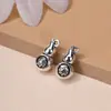 Colgante pequeño de plata de Xizang calabaza de plata materiales para joyería hechos a mano diy accesorios de colgante de joyería accesorios de colgante de plata de Xizang venta al por mayor