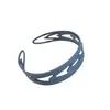 3cm Faixa de Cabelo Preta Simples Antiderrapante Dentada Para Prender Franja Headwear de Plástico para Cabelo para Adultos