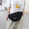 Comércio exterior saco cintura nylon pano bolsa de ombro 2023 novo saco peito coreano moda mensageiro saco comércio exterior entrega de uma peça