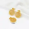 Gato da Sorte Garra Dourada Antiga Preserva-Cor para Atrair Fortuna e Bênção de Vagem de Lótus Pulseira DIY Pulseira Pingente Pequeno Lote D149