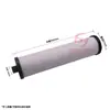 Separador de óleo-água filtro de ar industrial filtro de óleo-água compressor de ar dreno ar elemento filtrante de pressão de ar purificação