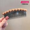 Pente Infantil Finalizador de Cabelos Quebrados Acessórios de Cabelo Meninas Pente para Cabelo Extenso Menininha Presilha de Franja Grampo de Cabelo Nuca Adorno de Cabeça
