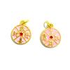 Accesorios DIY de Oro Francés antiguo de alto color Kung Xi Fa Cai Ruyi auspicioso colgante de pulsera colgante de llavero accesorios lote