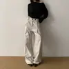 Calça Casual de Perna Larga Reta Estilo Old Money Novo Masculina Estilo Retro Japonês Solta com Caimento Design de Pregas Duplas Calça Social