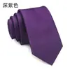 TIE TIE Estudiantes Hombres y Mujeres Ocio Moda Juvenil Arte Moda Hilo Liso Raya Atado a Mano Estrecho 6cm