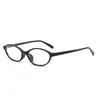 Armazones de Gafas Pequeños para Mujer con Filtro de Luz Azul, Armazones de Gafas Ovalados Pequeños en Stock al por Mayor, Armazones de Gafas Estilo Nerd