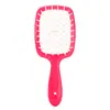 Peine Popular Transfronterizo de Malla Hueca tipo Panal Peine para Peinar el Cabello Niñas Hogar Portátil Peine Anti-Nudos