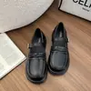 Zapatos de Cuero Pequeños de Suela Gruesa Estilo Universitario Japonés para Mujer 2026 Primavera/Verano Nuevos Mary Janes Versátiles Estudiantes de Corte Bajo para Usar por Fuera Zapatos Individuales