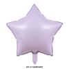 Globos de Papel de Aluminio de Estrella de Cinco Puntas de Color Sólido de 18 Pulgadas Globos de Estrella de Color Sólido Decoración para Fiesta de Cumpleaños de Papel de Aluminio Venta al por Mayor
