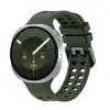 Aplicável para Samsung Galaxy Watch 9 Samsung Galaxy Watch 8/8 Classic Pulseira de Relógio de Silicone com Furos em Duas Fileiras