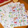 Papel de Presente de Aniversário Novo, Papel Decorativo Fofo para Presente, Papel Material DIY Feito à Mão Estilo Cartoon Ins para Presentear