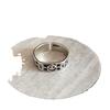 Anillo irregular con sentido del diseño, personalidad retro, Plata Tailandesa, Estrellas, sonrisa, dedo índice, femenino, sonrisa, aleación, venta al por mayor