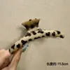 Presilha de Cabelo de Bolinhas de Alto Padrão Estilo Francês para Mulheres, Grampo de Cabelo Grande Elegante para Penteados Presos, Acessório de Cabelo